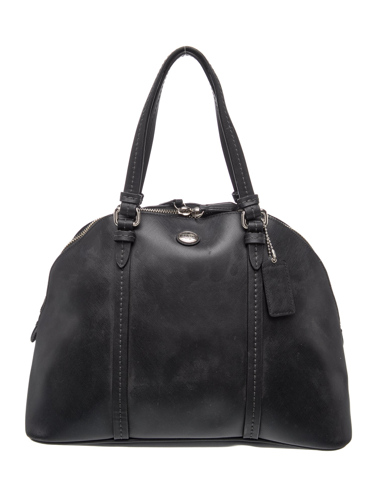 Leather Top Handle Bag