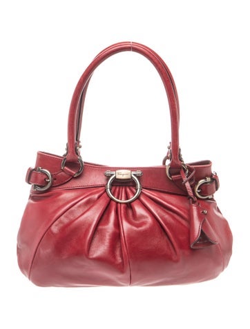 Leather Top Handle Bag