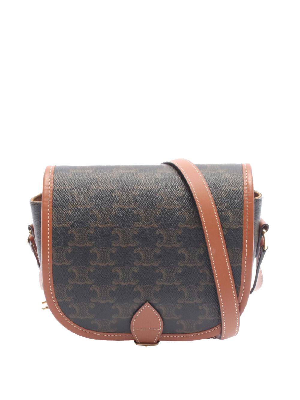 2021-2026 Medium Triomphe Coated Canvas Folco crossbody bag