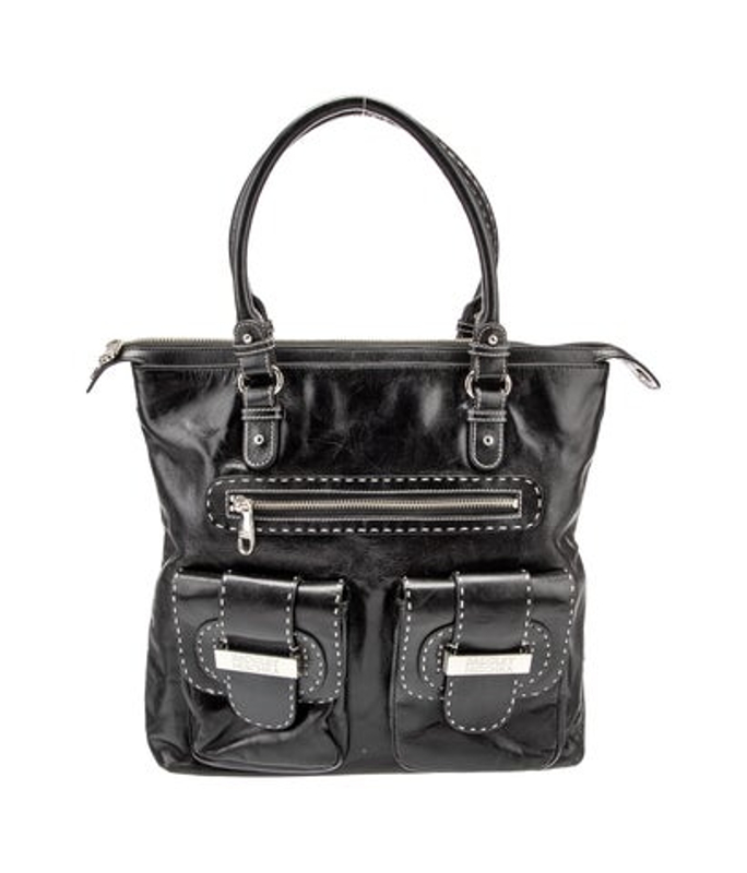 Badgley Mischka Mischka Leather Crossbody Bag