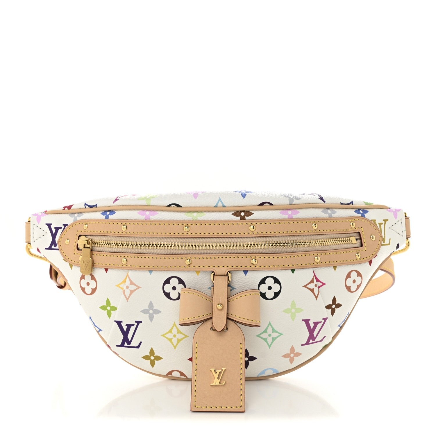 Louis Vuitton LV X TM Monogram Multicolor High Rise Bumbag White
