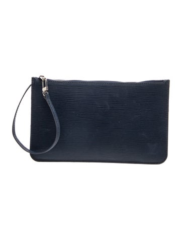 Epi Leather Neverfull Pouch