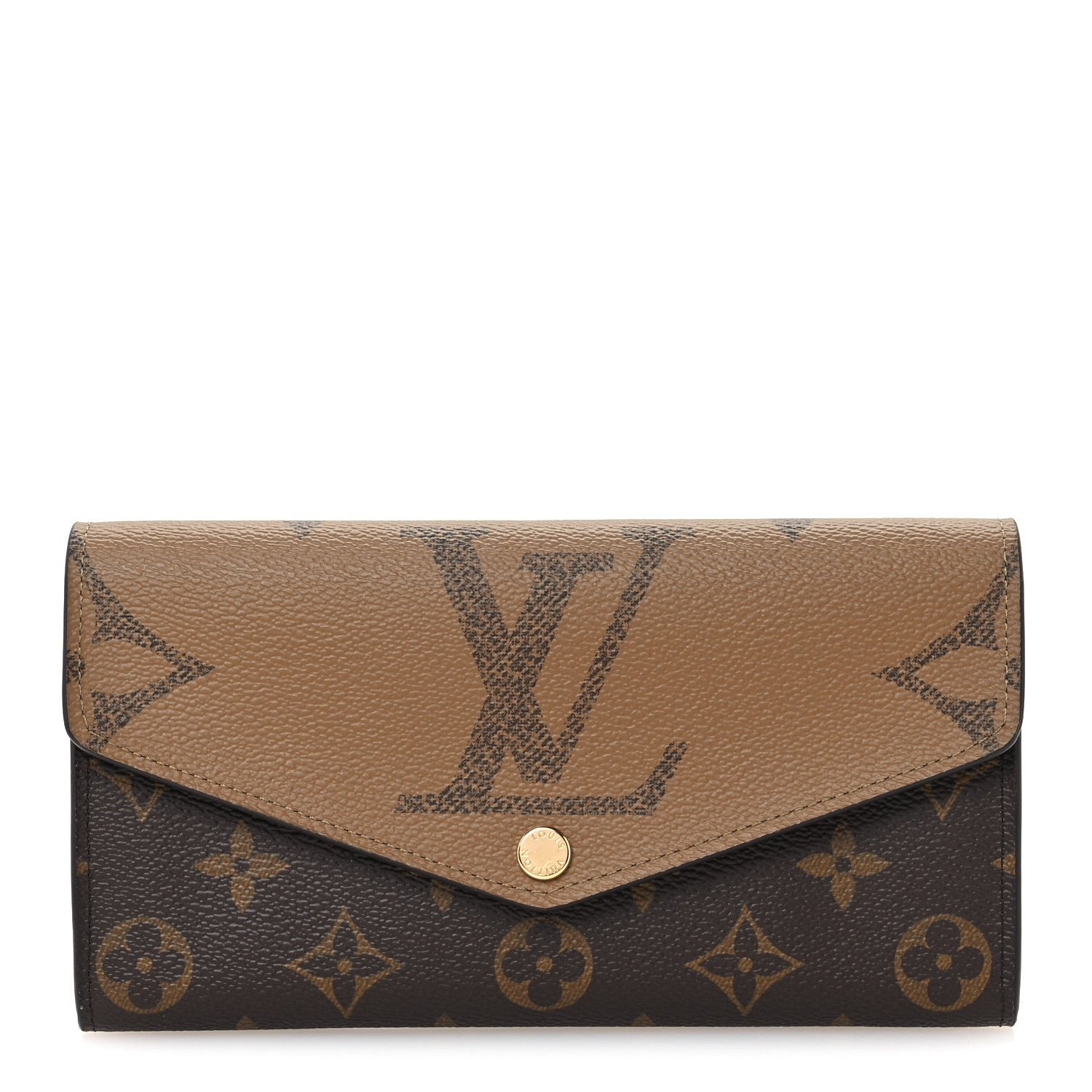 Louis Vuitton Reverse Monogram Giant Sarah Wallet
