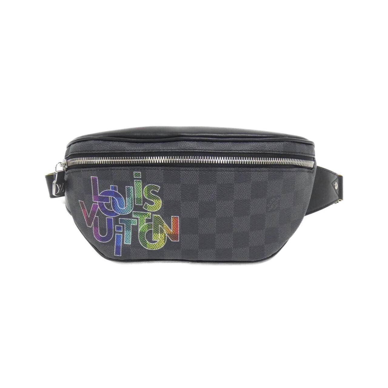Louis Vuitton Damier Graphite Link Bum Bag N40276 Shoulder Bag