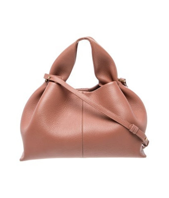 Polene Leather Shoulder Bag