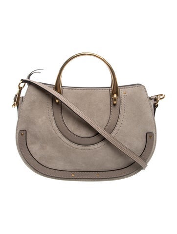 Chloe Suede Pixie Crossbody Medium