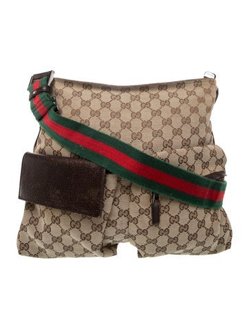 GG Canvas Messenger Bag