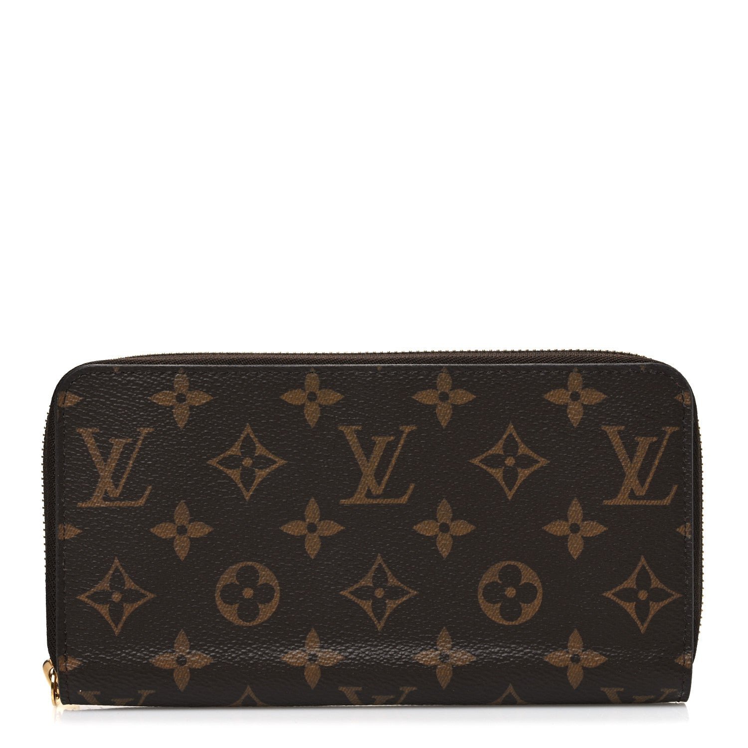 Louis Vuitton Monogram Zippy Wallet Coquelicot