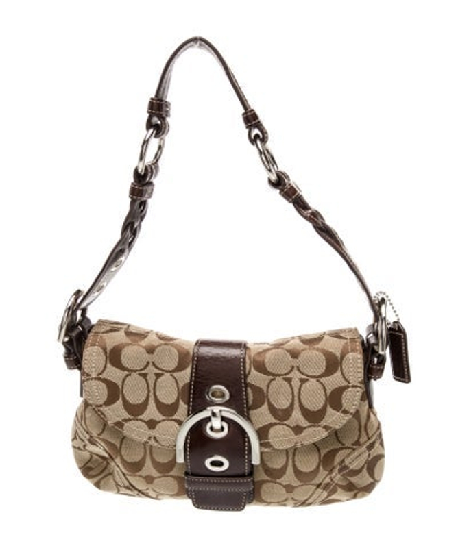 Coach Canvas Shoulder Bag Vintage
