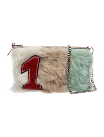 Shearling Clutch