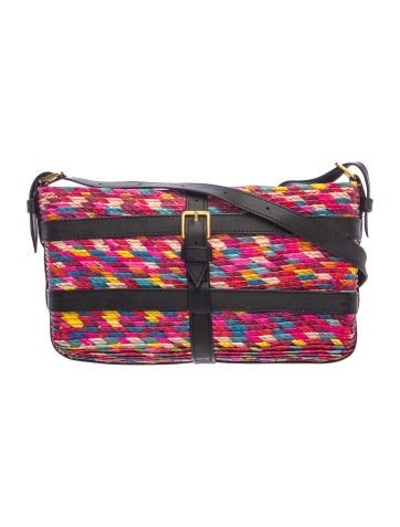 Raffia Shoulder Bag