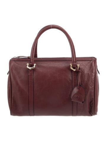 Cartier Leather Top Handle Bag