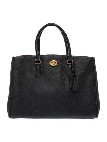 Leather Top Handle Bag