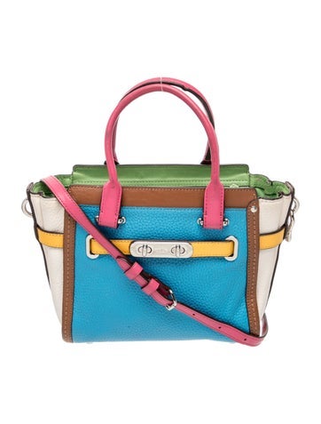 Leather Top Handle Bag