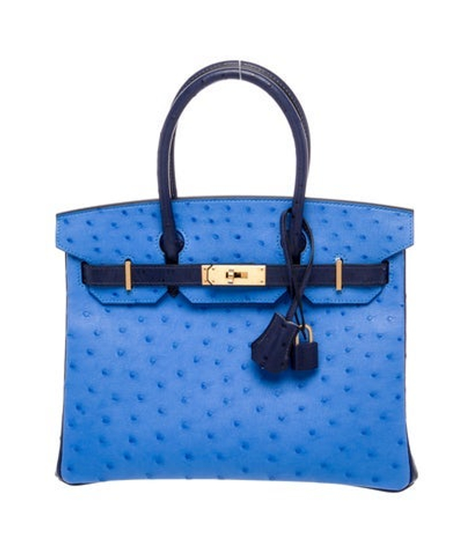 Hermes 2023 Special Order Ostrich Birkin 30