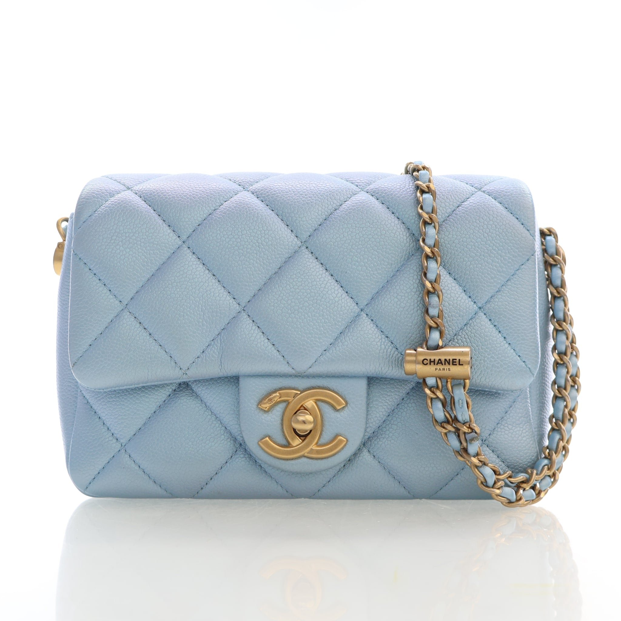 Chanel Mini Iridescent Caviar My Perfect Flap Bag