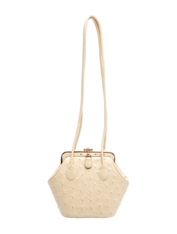 Ostrich Shoulder Bag