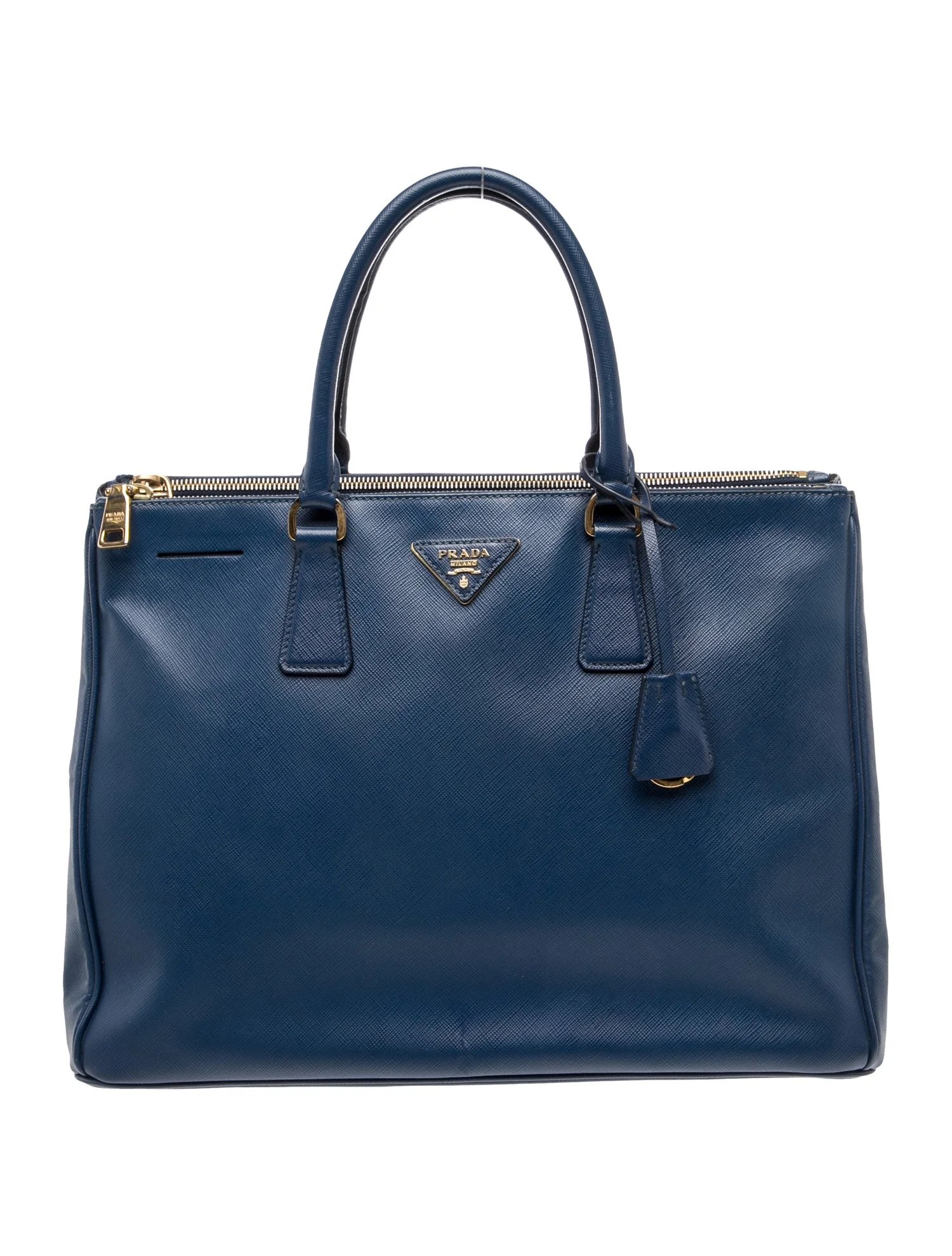 Saffiano Leather Galleria Double Zip Large