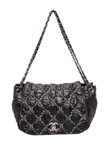 Paris-Byzance Tweed On Stitch Flap Bag