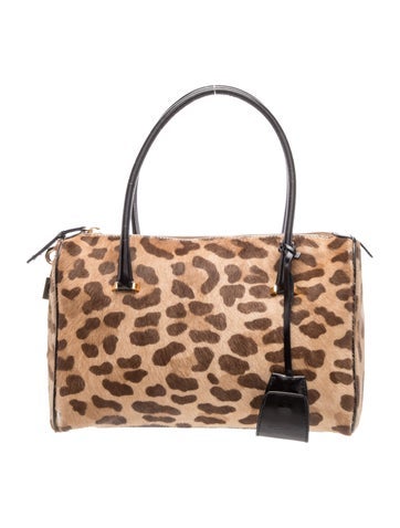 Ponyhair Top Handle Bag Medium
