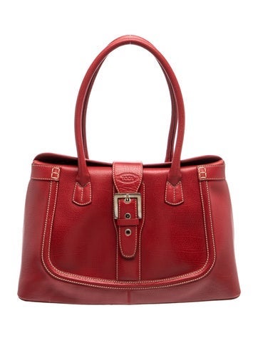Leather Top Handle Bag