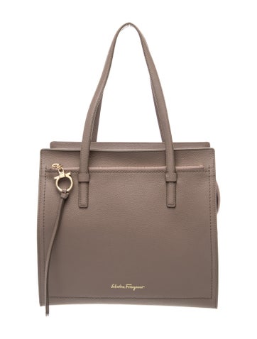 Ferragamo Leather Top Handle Bag