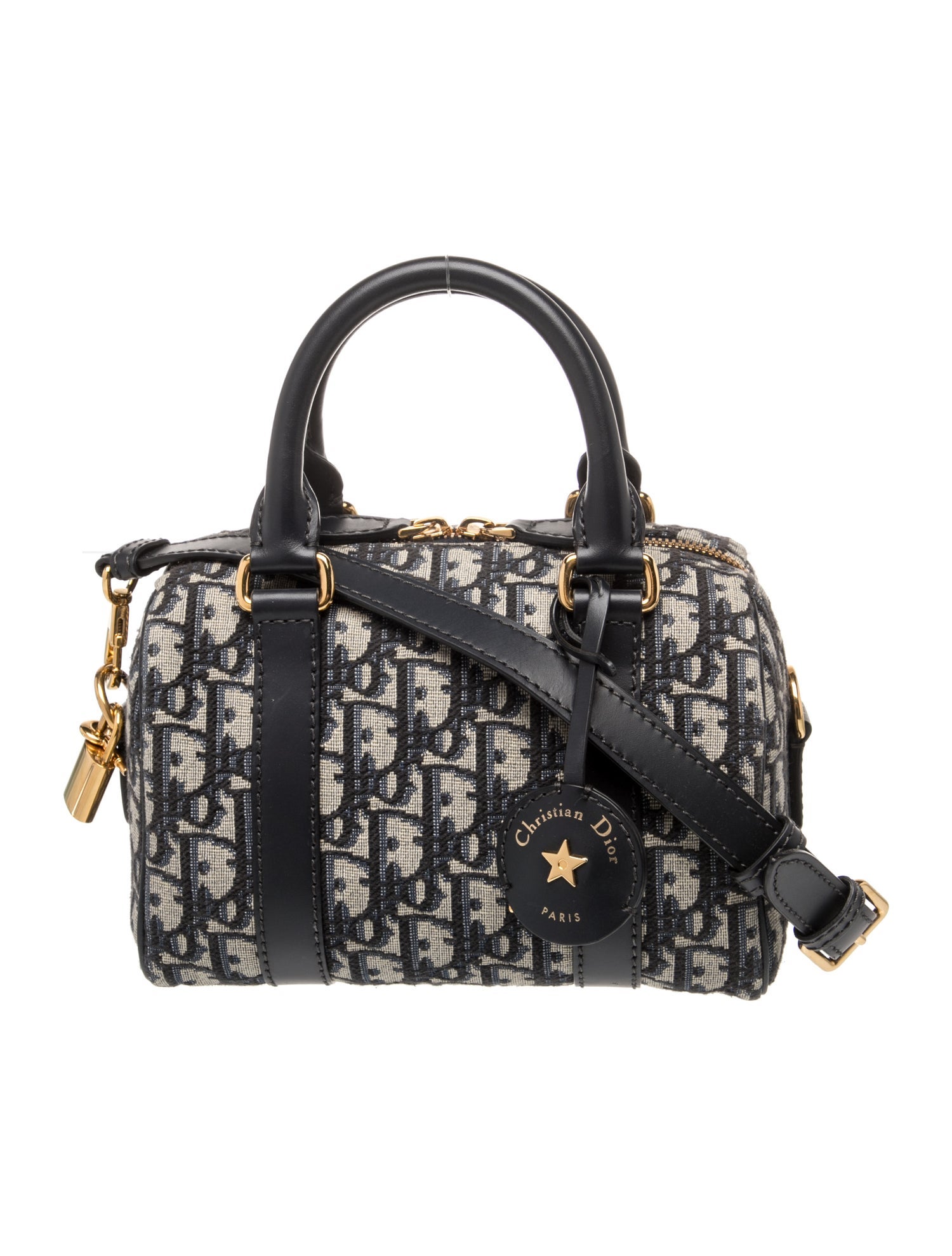 Oblique Jacquard Top Handle Bag Nano 2024
