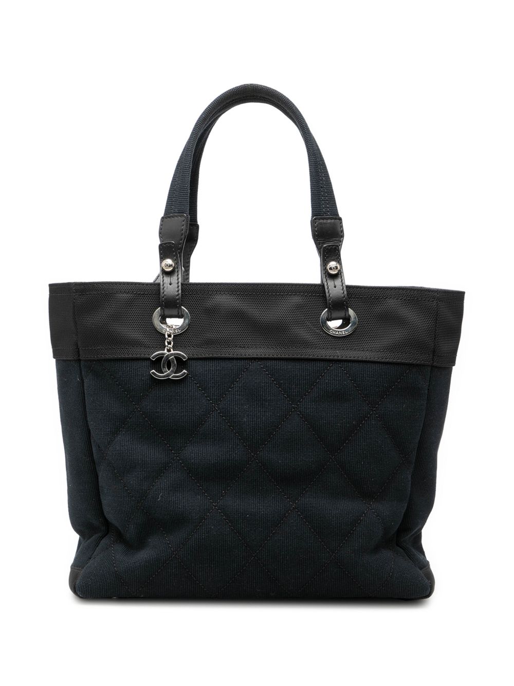 2009-2010 Medium Quilted Canvas Paris Biarritz tote bag
