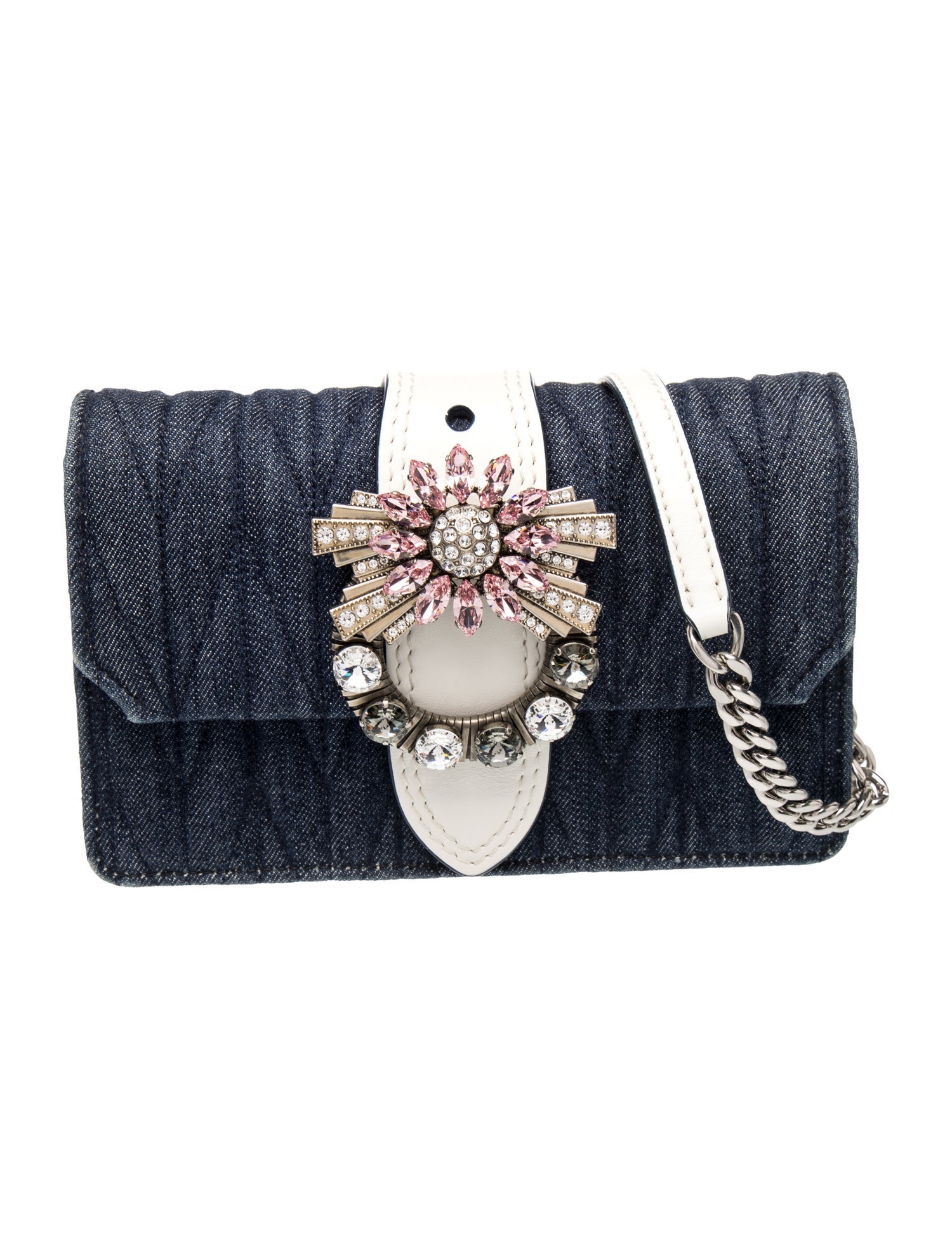 Denim Crossbody Bag