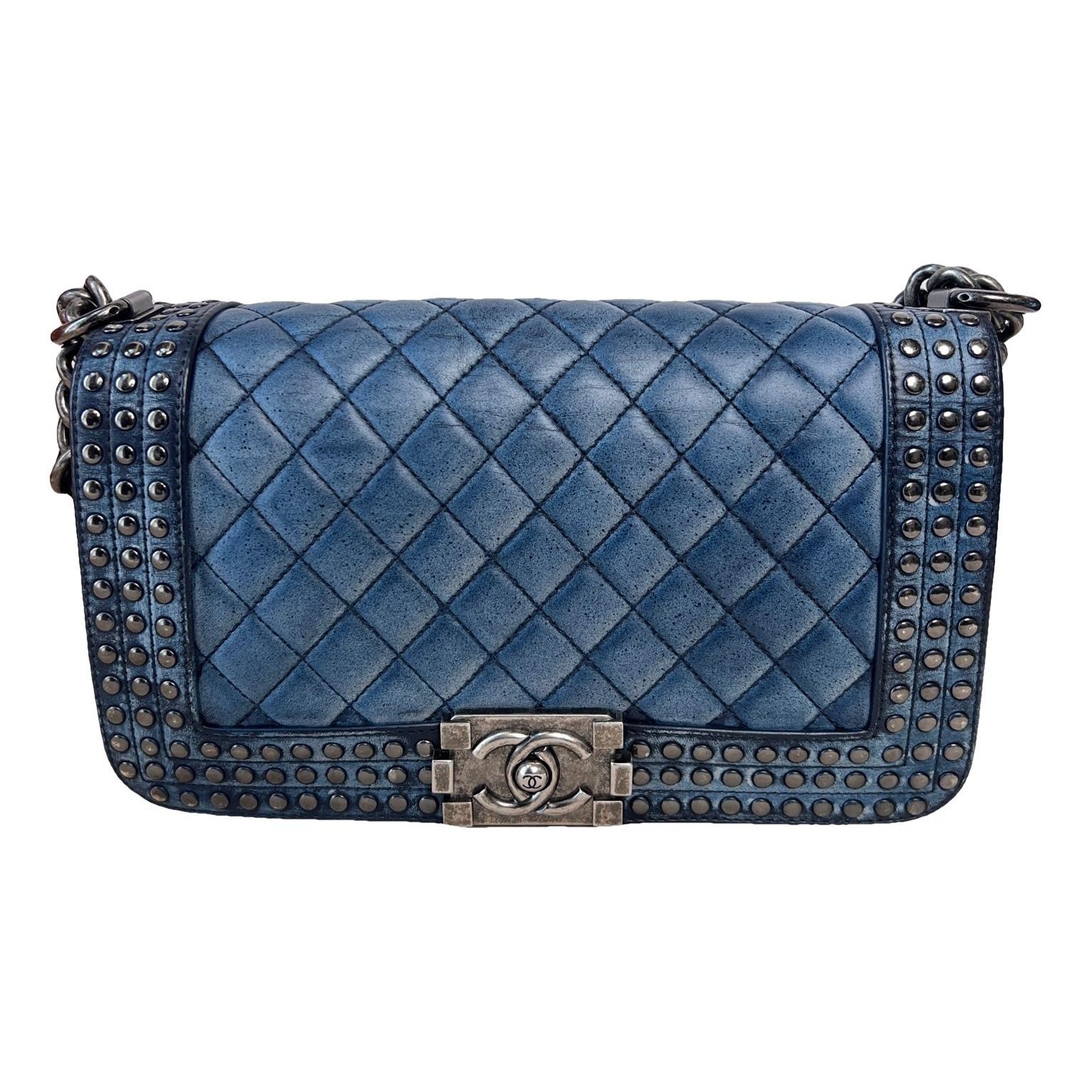 Boy leather crossbody bag