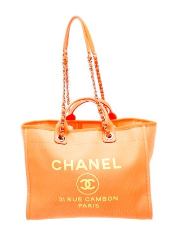Large Neon Deauville Shopping Tote