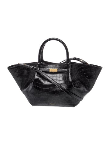 Embossed Leather Shoulder Bag