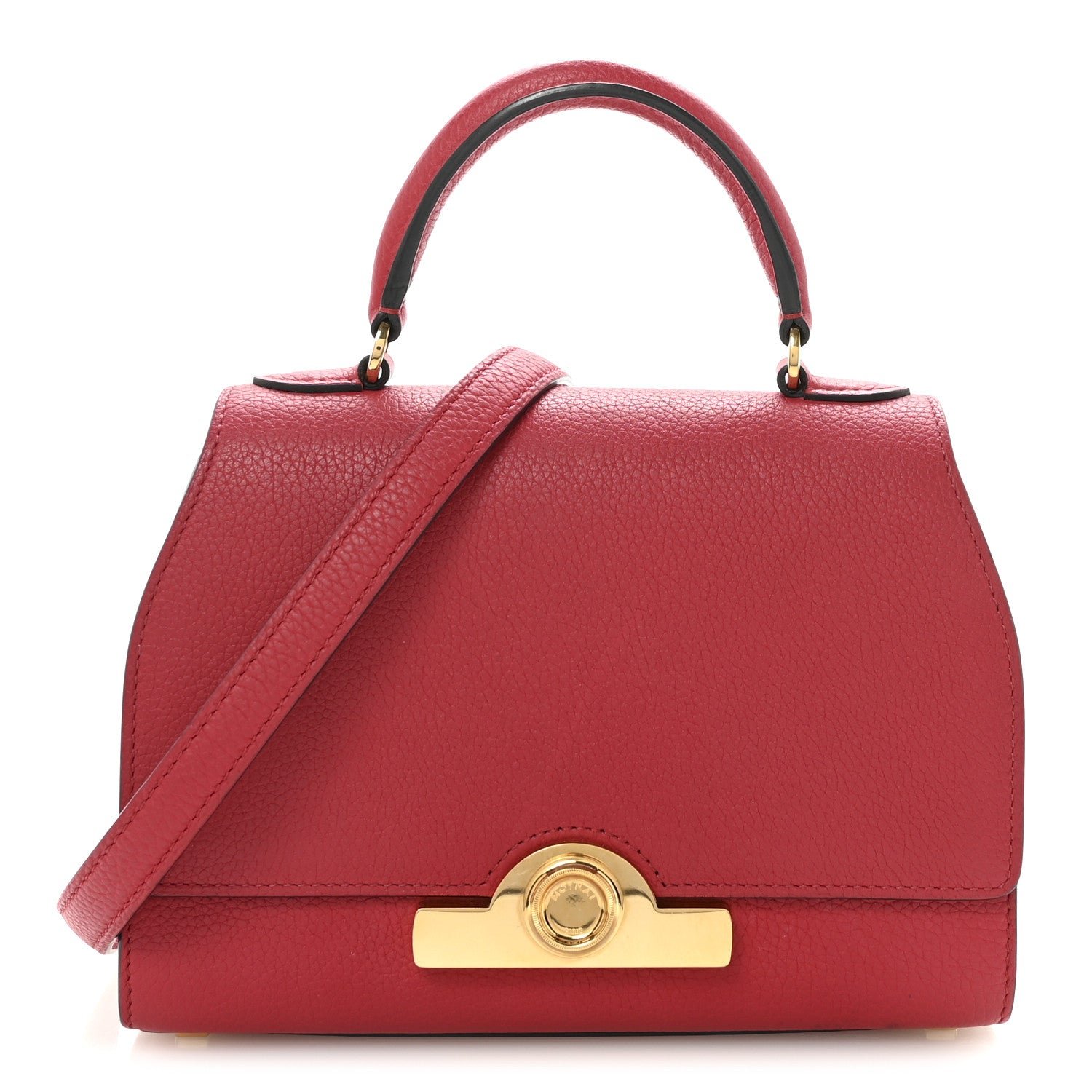 Moynat Taurillon Blush Rejane BB Red