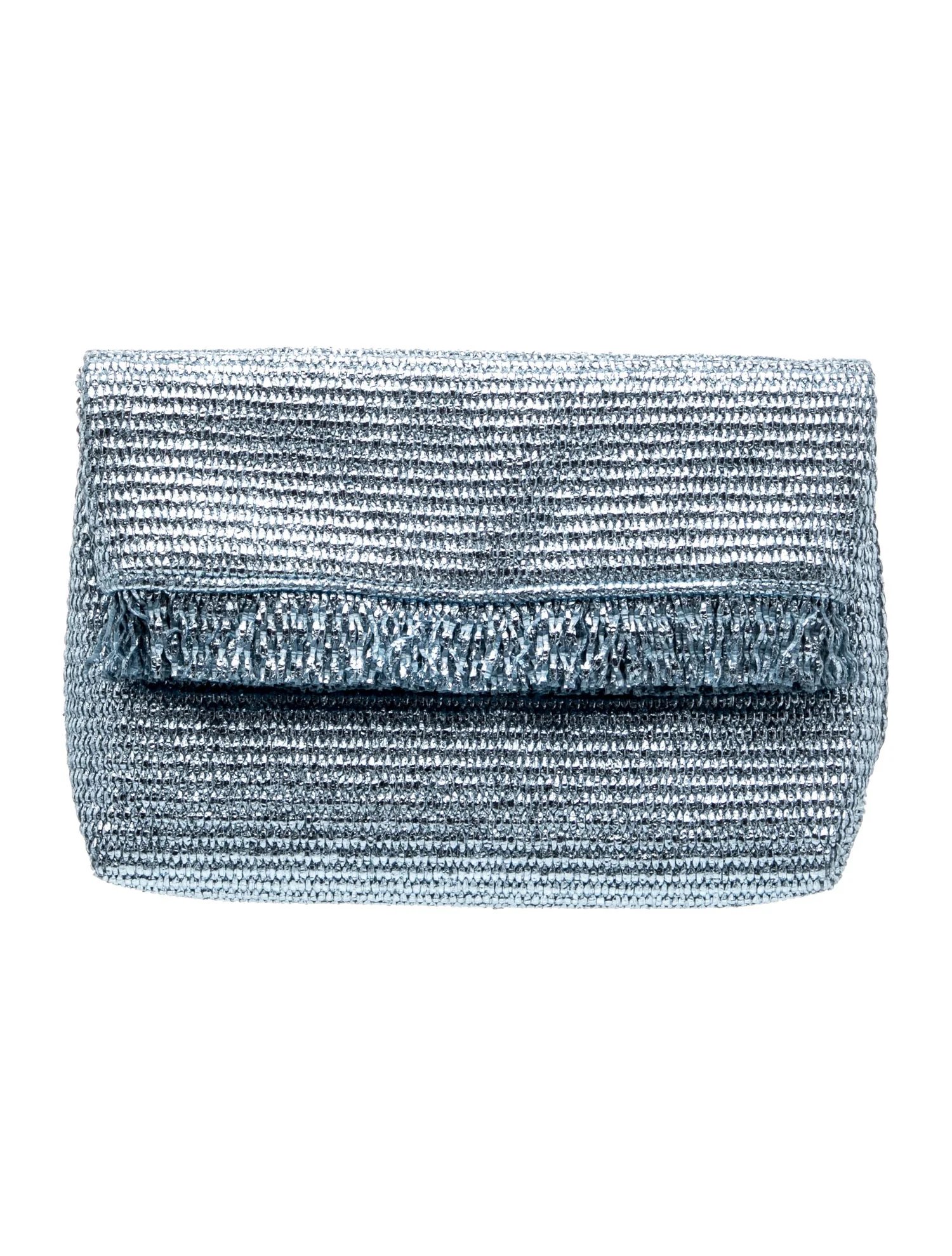 Raffia Clutch