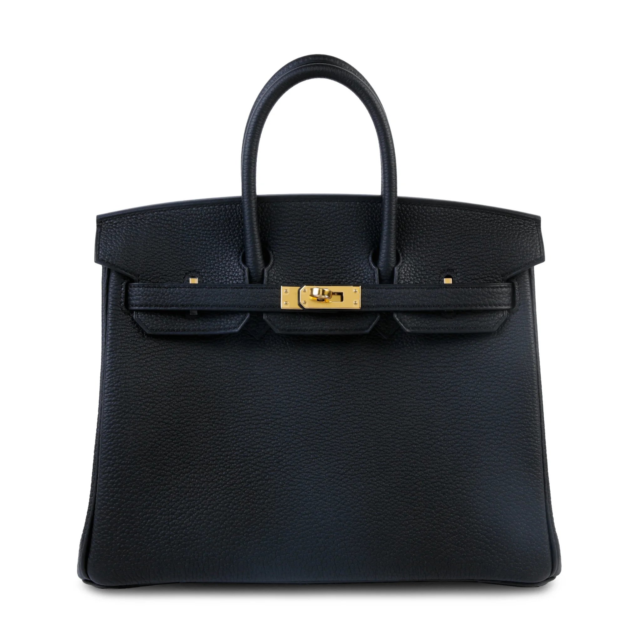 Brand New ( Rank N ) HERMÈS Birkin 25 Noir (89) Togo Gold hardware G (2026)