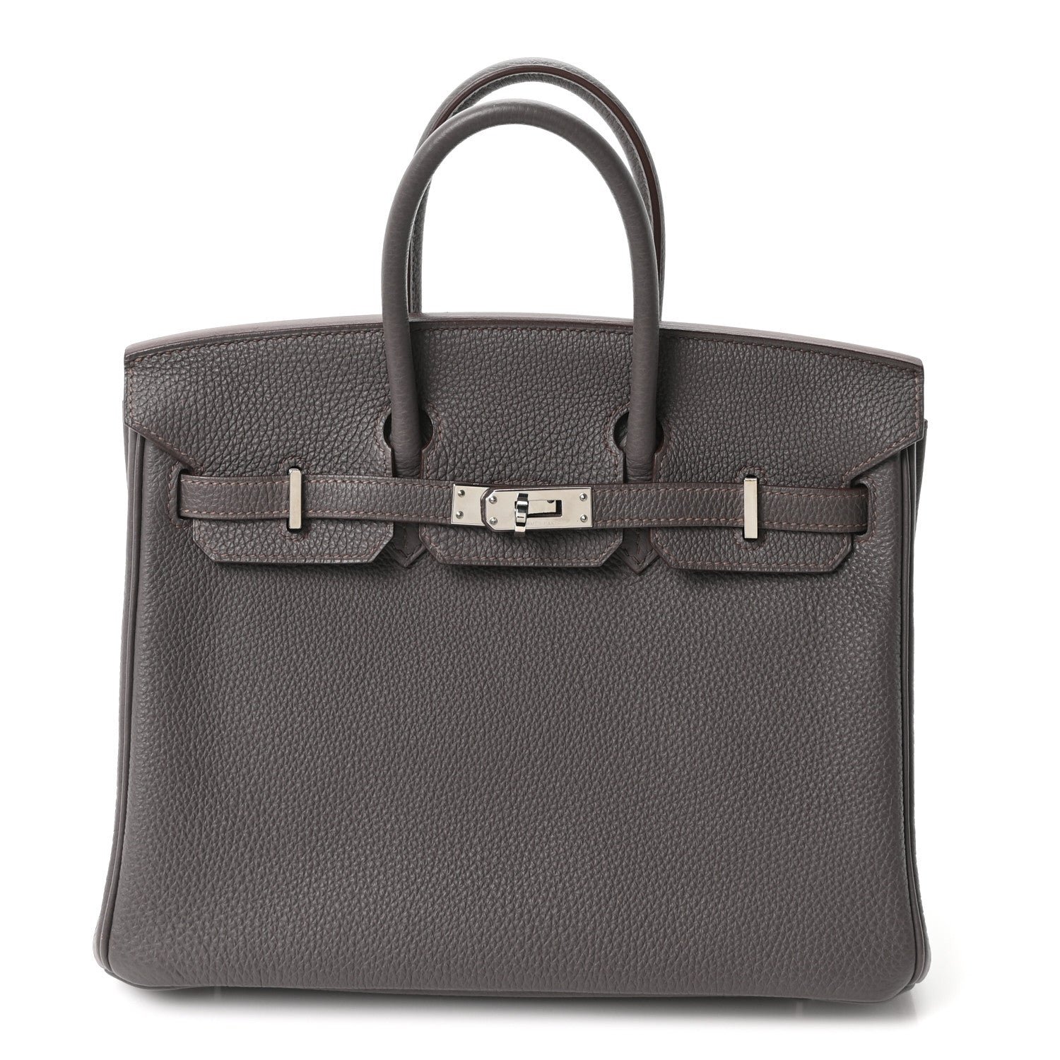 Hermes Hermes Togo Birkin 25 Etain