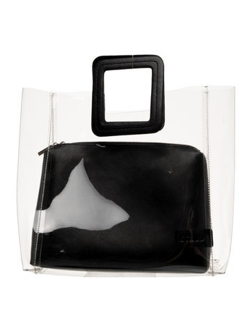 Staud Leather Top Handle Bag