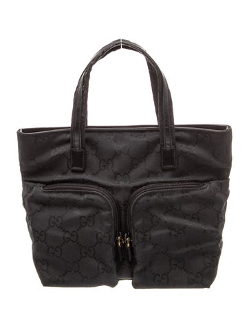 GG Canvas Top Handle Bag