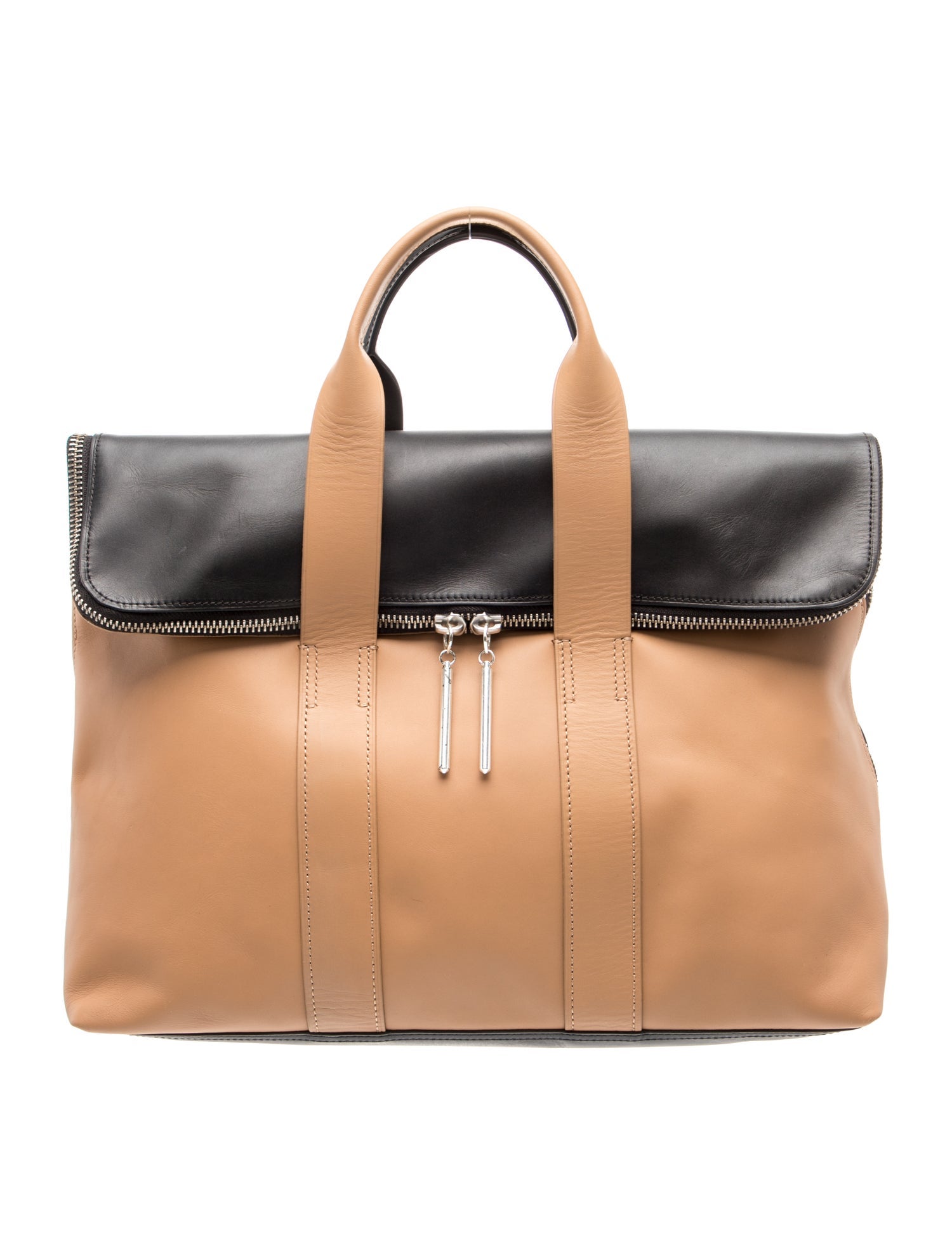 Leather Top Handle Bag