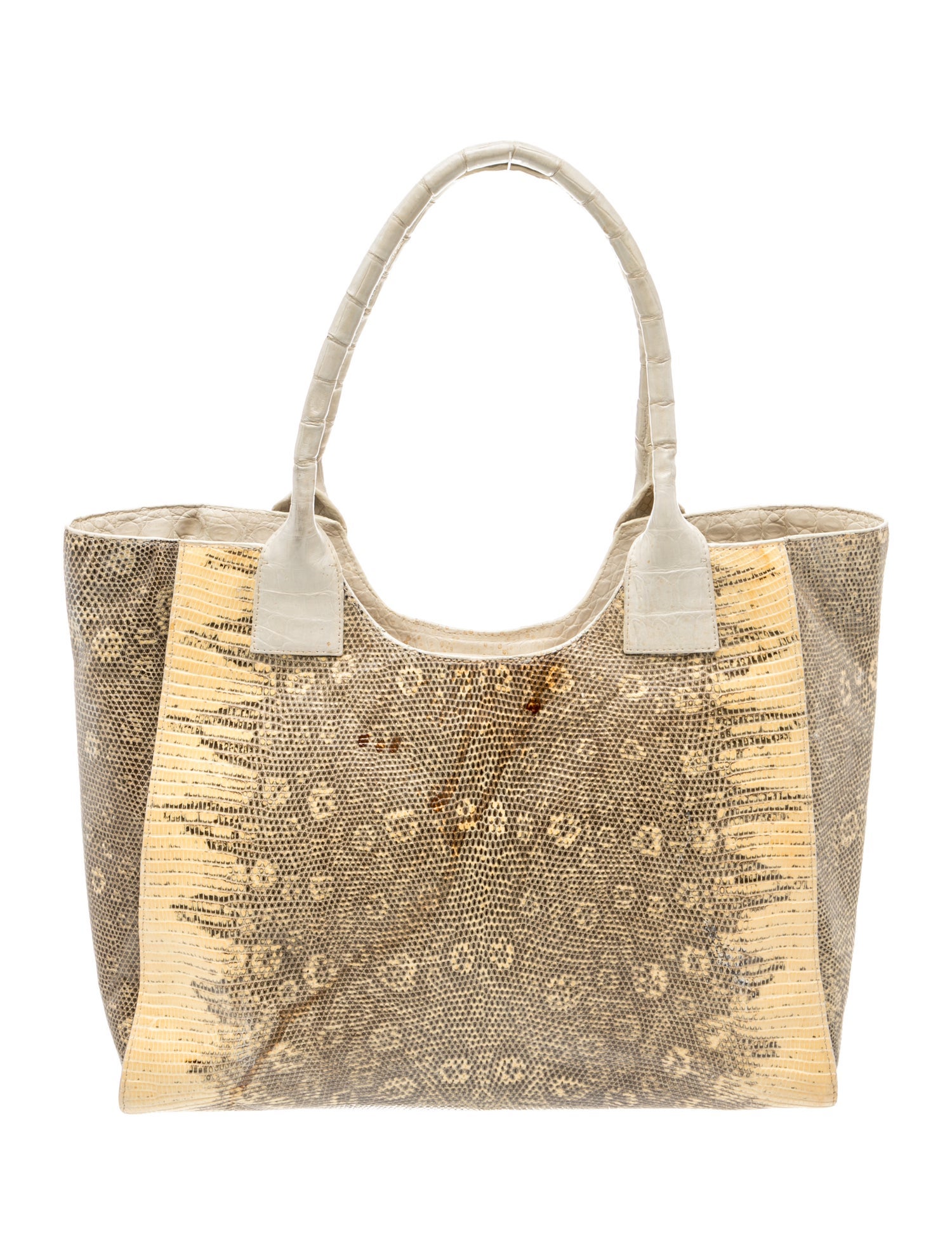 Nancy Gonzalez Lizard Shoulder Bag
