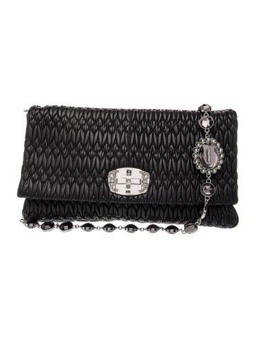 Miu Miu Leather Shoulder Bag