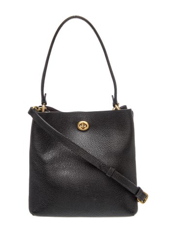 Coach Leather Top Handle Bag