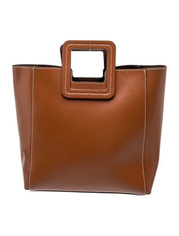 Leather Top Handle Bag