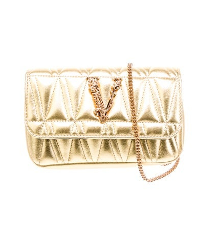 Versace Leather Clutch