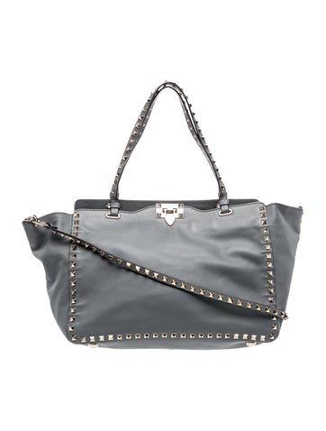Valentino Rockstud Top Handle Bag
