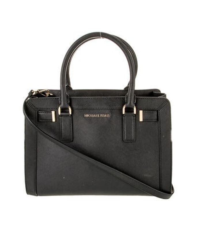 Michael Kors Kors Saffiano Leather Top Handle Bag