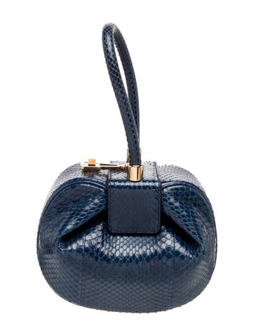 Gabriela Hearst Snakeskin Demi Bag Small