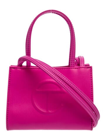 Vegan Leather Top Handle Bag Small