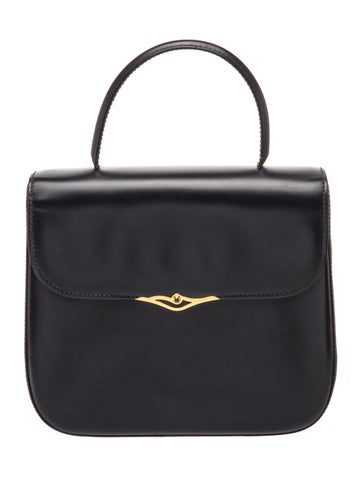 Leather Top Handle Bag
