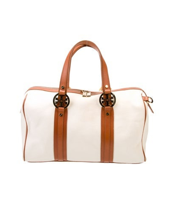 Tory Burch Burch Canvas Top Handle Bag
